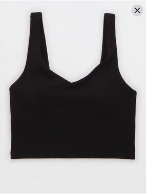 OFFLINE By Aerie Real Me Low Key Longline Sports Bra M
